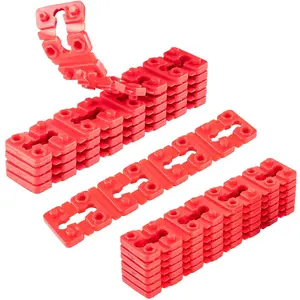 Outlet Spacers for Electrical Box, RonJea 96 PCS Switch and Receptacle Spacers for Loose Outlet Plug Fix, Electrical Extender Outlet Shims Light Switch Spacer