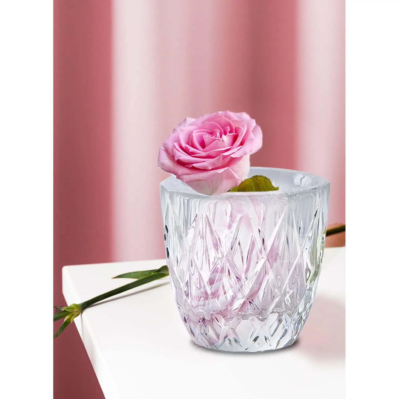 Elegant Glass Crystal Tea Light Holder Collection