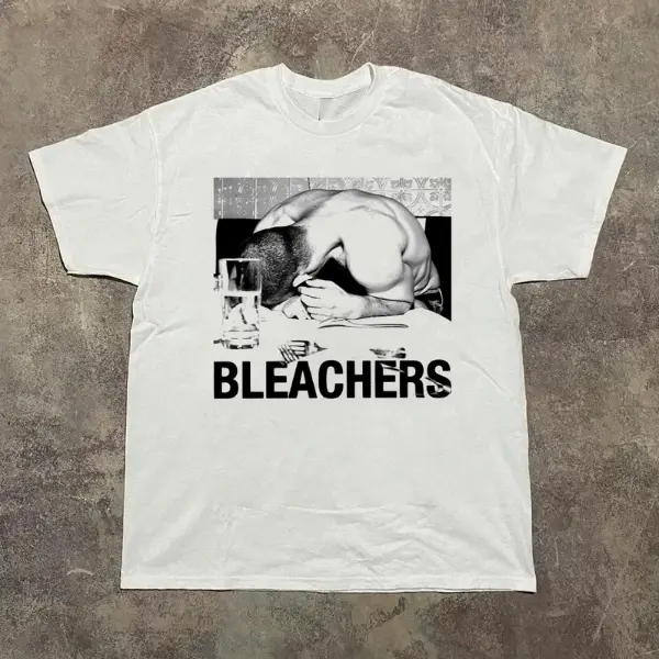 Bleachers Band 2026 White Cotton Shirt All size S-5XL, Vintage Band Tee, Music Band T-shirt, Gifts For Him, Gifts For Her, Unisex Shirt
