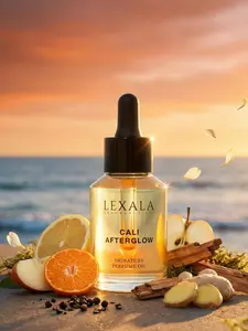 Cali Afterglow Perfume Oil - 30 ml - Zesty Lemon - Fresh Ginger - Crushed Black Pepper - Clementine Juice - Crisp Apple Slices - Jasmine Blossom - Amber Resin - California Oakmoss - Dry Cedarwood