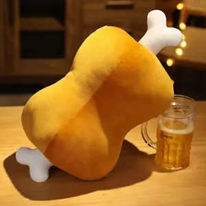 Removable Bone Plush Pillow Soft Double-Sided Cartoon Dog Bone Cushion High Quality Funny Design Stuffed Plush Pillow