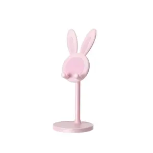 Cute Cartoon Bunny Phone Stand - Selfie Feature for Cellphone Use