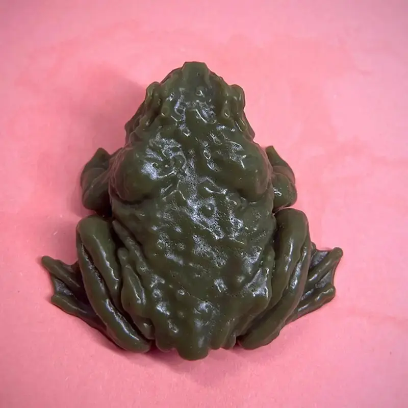 1pcs Funny Toad Frog Squishy Ornament Stress Relief Prank For Kids Funny Meme Party Birthday Gift Frog Squeezing Desk Ornament