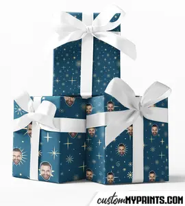 Counting Stars Custom Wrapping Paper