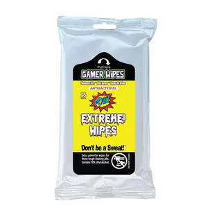 eXtreme! Wipes Alcohol Heavy Duty Cleaning Wipes for Gamers