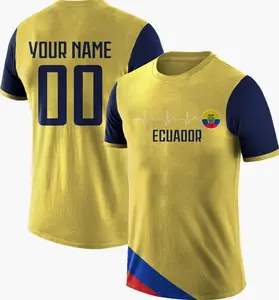 Custom Soccer Heartbeat T Shirt for Men & Women - Personalized Name Number ECG Design - Unisex Polo Shirt S-5XL - Premium Polyester Fabric - Ideal Fan Gifts - G75 - Menswear