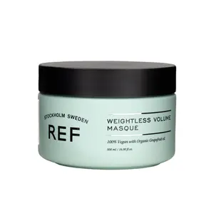 REF Weightless Volume Masque 500ml - Vegan Volumizing Treatment with Organic Grapefruit Oil for Fine Hair Care