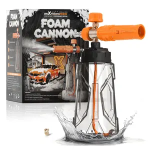 maXpeedingRods Wide Mouth Foam Cannon for Pressure Washer with 1/4 Quick Connect, 1.15/1.25mm Nozzle