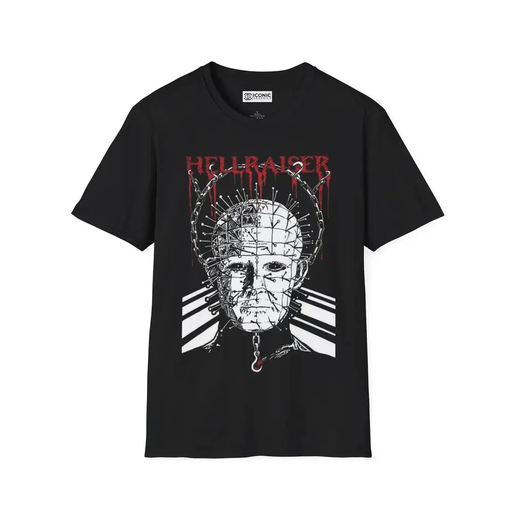 HELLRAISER T-SHIRT #349 - 448% Polyester, Machine Washable, Stylish Crewneck for Summer & Father's Day