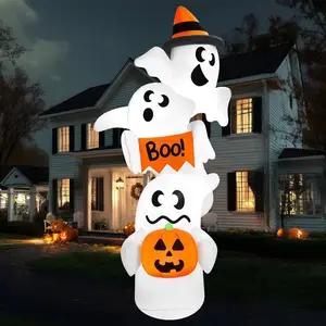 9Ft Tall Halloween Inflatable Ghost Outdoor Decorations