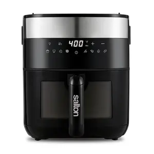 Salton 5.8 Quart Flip & Cook Air Fryer,Grill & Dehydrator