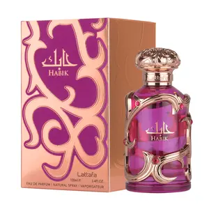 Lattafa Habik for Women Eau de Parfum Spray, 3.4 Ounce