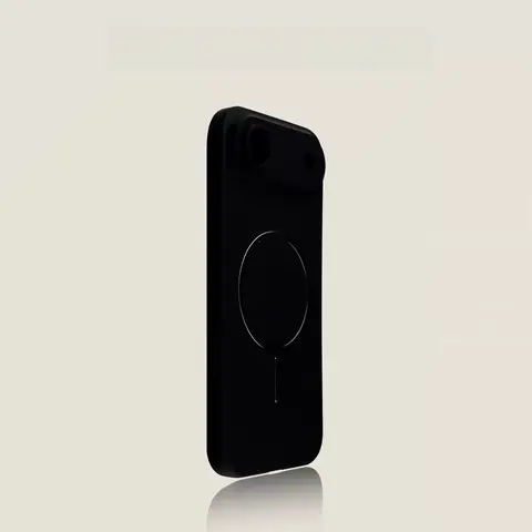 Ultra-thin Customized PC-TPU Magnetic Ring Casing for iPhone 16 Pro Max - Elegant Black, Transparent, Precise Cutout, Impact Protection, Minimalist Design, Bare Metal Texture, Integrated Lens Film, Smartphone Accessory, Cellphone, Protector, Cover, Access