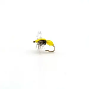 Archback ant fly, micro lure fly hook, mantis feather hand-tying material, bass, trout, chub, Fishing Lures