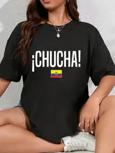 100% Cotton Chucha Ecuadorian Slang Ecuador T-Shirt Ecuadorian Pride Outfits & Ecuador Gifts