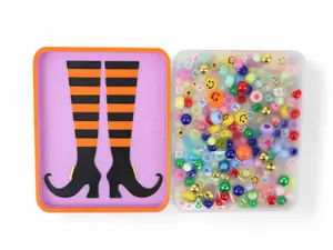 Witch Shoes Picky Party Pad and Tray- Satisfy Your Urge to Pick, Pop and Peel Stress-Free!