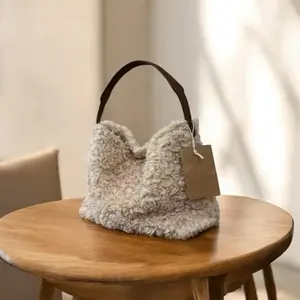 Brown PU Leather Winter Women's Handbag, Shoulder Purse Brown PU Leather Winter Women's Handbag, Shoulder Purse