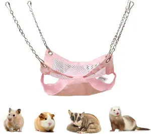 Waterproof Small Animal Hammock, Summer Mesh Hanging Bed