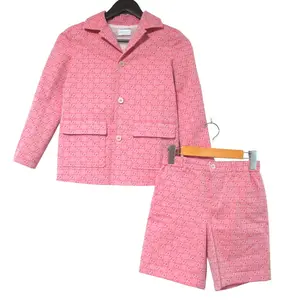 Pre-owned GUCCI Other Small Leather Goods GG Jacquard Jacket Shorts Set