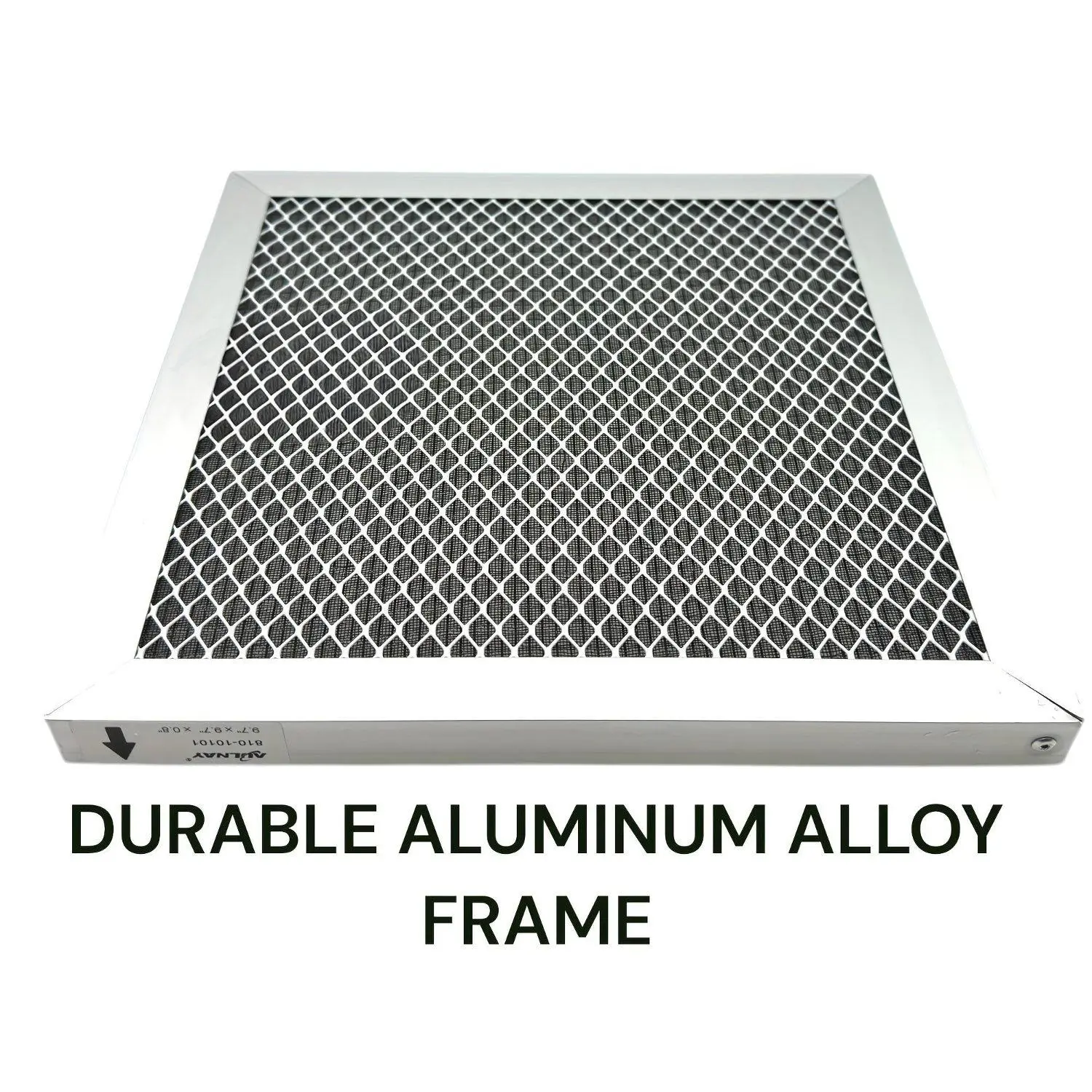 Reusable Air Filter - Washable & Permanent MERV 8 Electrostatic HVAC Furnace Filter with Aluminum Frame - Lasts a Lifetime for Home & Office AC Systems, Durable Construction, Sturdy Build, Maintenance Professionals
