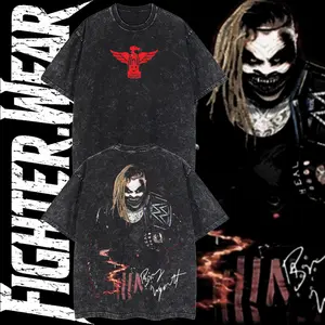 Fighter.Wear - Bray Wyatt MMA, WWE, UFC, Gymer Retro Old Graphic Cotton T-Shirt hoodie Vintage Graphic Print Cotton T-shirt, 1 side, Y2K Streetwear Tee, Underground Style, Gen Z Fashion, Christian Graphic Tee, sopula, hellstar