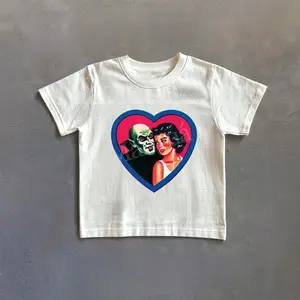 Retro Nosferatu Graphic Baby Tee, Vintage Monster Tshirt, 90s Style Baby Tee, Halloween Toddler Shirt