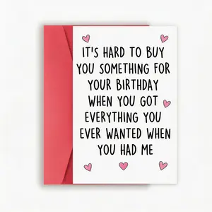 Greeting Card - Funny Birthday Gift for Mom and Dad from Daughter or Son, Sweet Mother’s Day Card for Her, Nice Father’s Day Gift Idea for Him