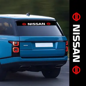 Car Windshield Sunshade Sticker for Nissan Sylphy Teana X-Trail Qashqai Terra Murano, Auto Accessories, UV Protection, Easy Installation