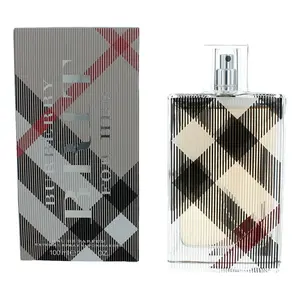 BURBERRY Brit Eau De Parfum (EDP) Spray - Authentic Women's Floral Blend Fragrance with Sexy Aroma, Pear Accents, 3.3 fl oz