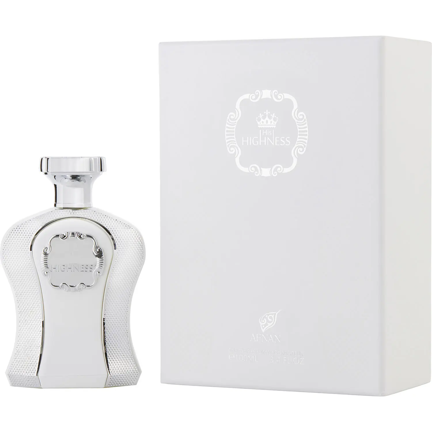 Afnan His Highness White By Afnan Perfumes Eau De Parfum For Men
