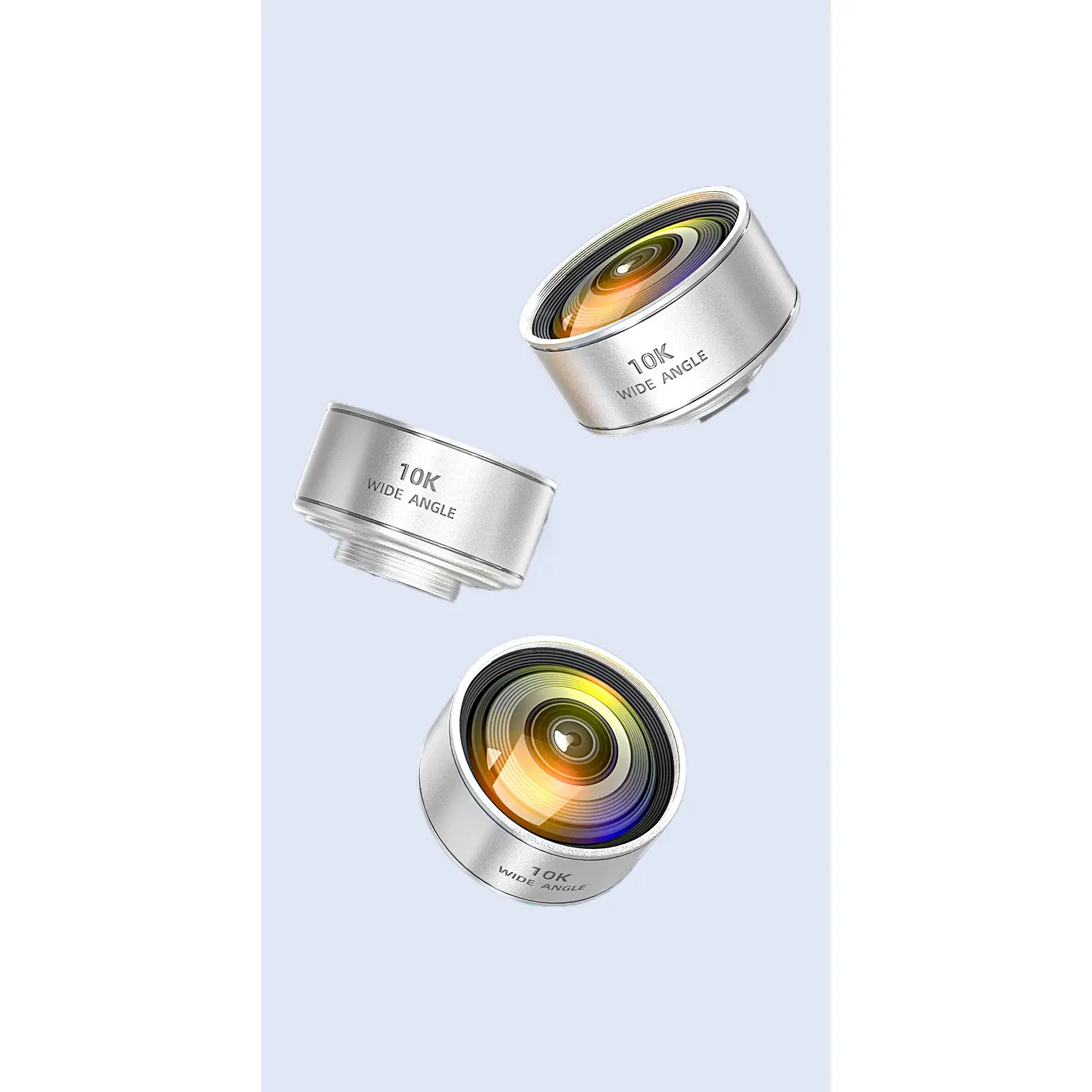 Ultra Clear Wide Angle Phone Lens Live Streaming Selfie Essential External Universal for iPhone Android Elevate Mobile Photography Game