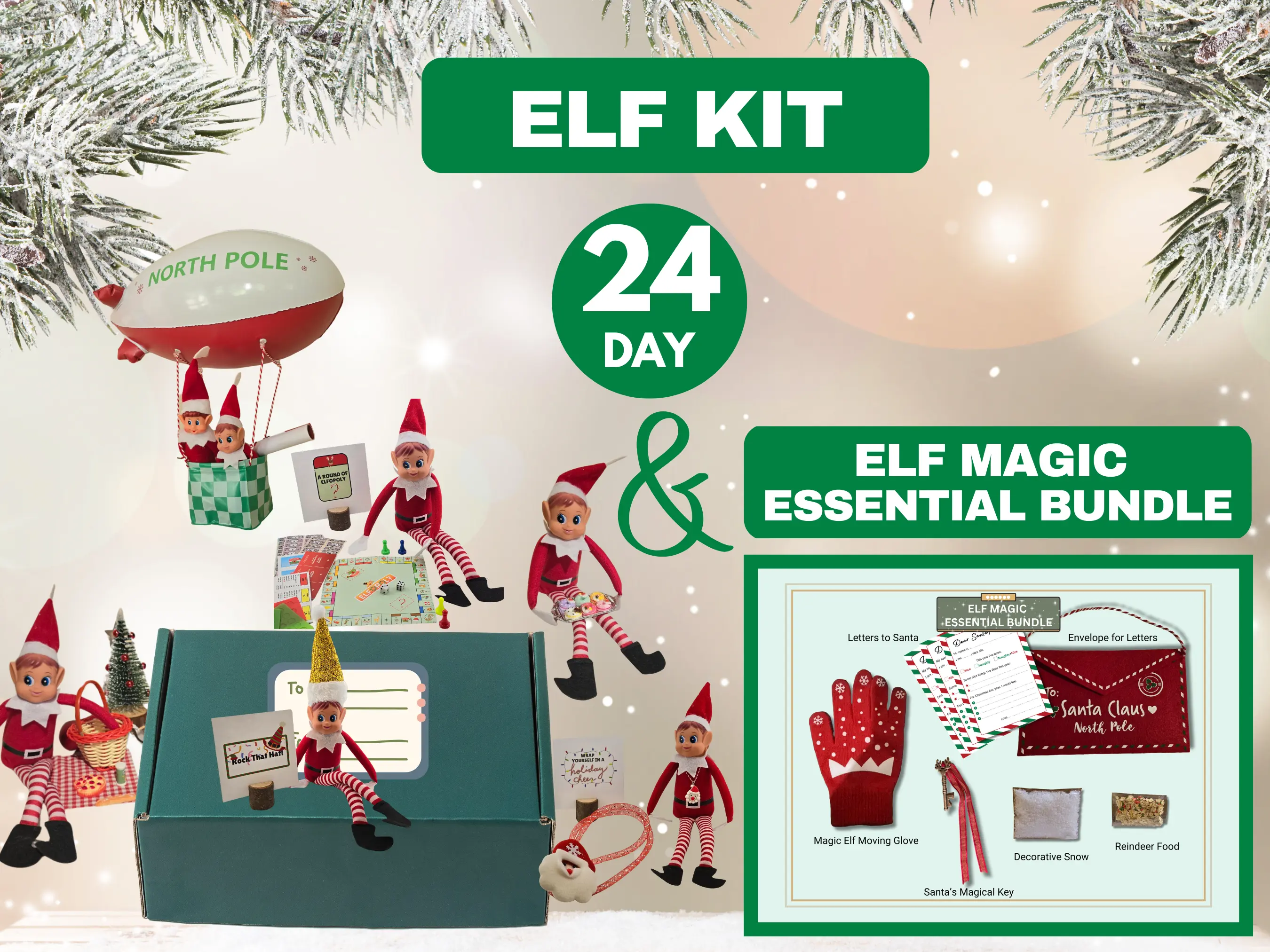 24 Day Elf Kit + Elf Magic Essential Bundle