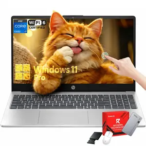 HP Flagship Touchscreen Laptop for Business - 15.6" FHD IPS Touchscreen, Intel Core i7 1355U, Intel Iris Xe Graphics, Windows 11 Pro, Recolx AI Voice Recorder, Wi-Fi 6, 16GB RAM + 512GB SSD