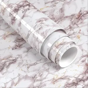 1 Roll Silver Marble Pattern Wallpaper, Glitter Textured Removable Paper for Christmas Party Backdrop, Perfect for Celebrations and Events