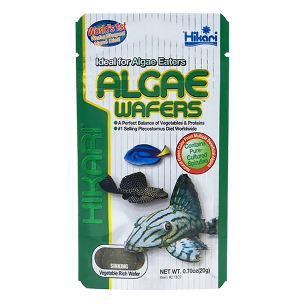 Hikari Tropical Algae Wafers for Plecostomus & Algae Eaters