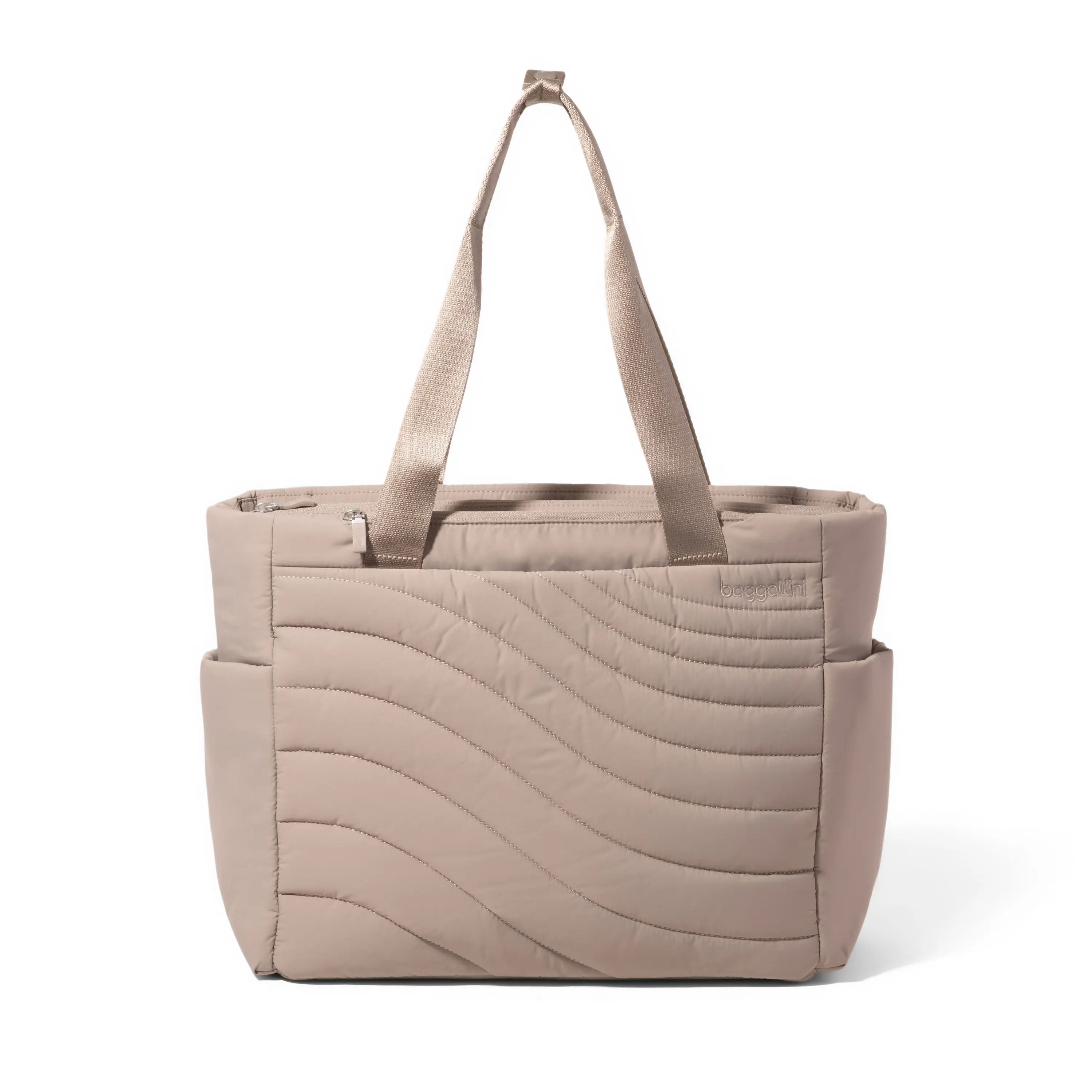 Baggallini Women's Wave Tote Bag Set, 9 to 5 Fashion Everyday Bag for Daily Use, Bags For Everyday