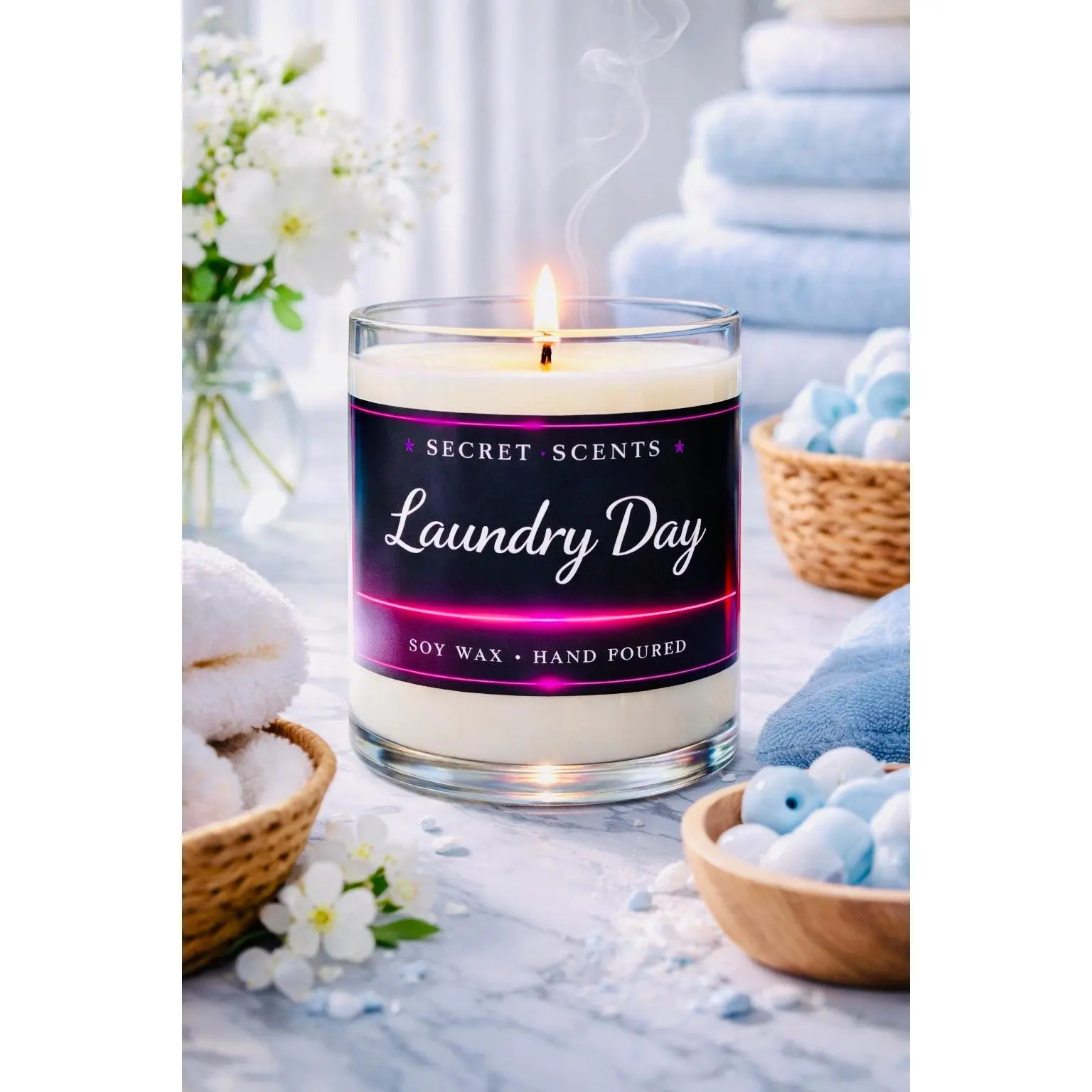Laundry Day 16oz. Highly Scented Candle