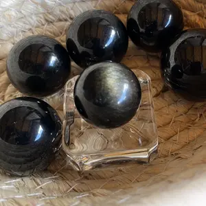 Golden Obsidian mini Sphere