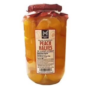 Member's Mark Yellow Clingstone Peach Halves in Light Syrup, 60 oz.