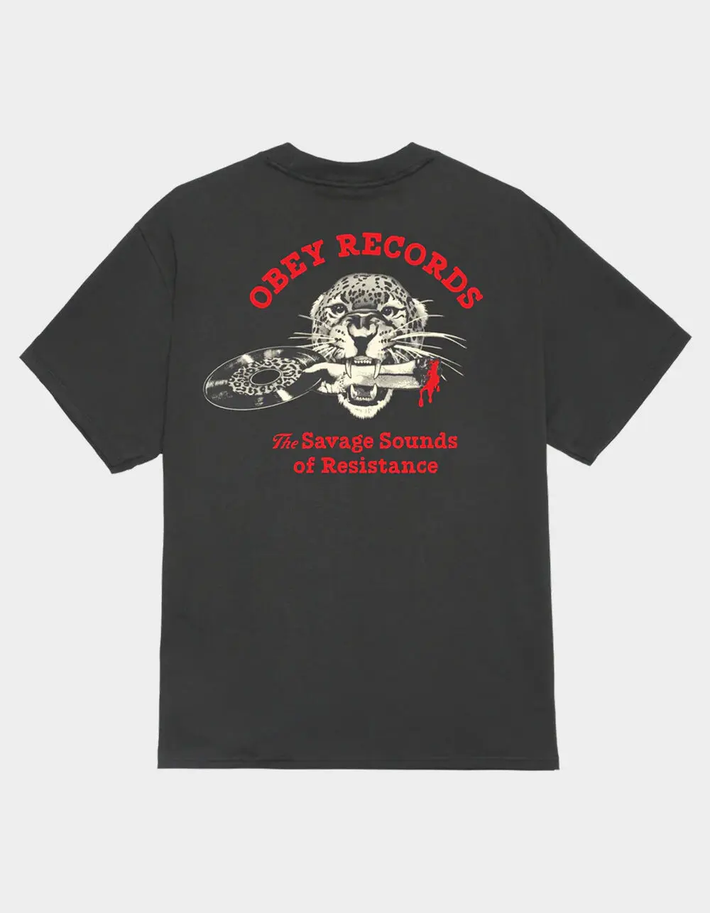 OBEY Savage Sounds Leopard Mens Tee