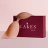 CAKES Body Cleavage Bra - Seamless Sculpting Bra with Silicone Cups for Full Cleavage Reusable Matte Finish Ideal for Strapless & Backless Tops Womenswear Basic