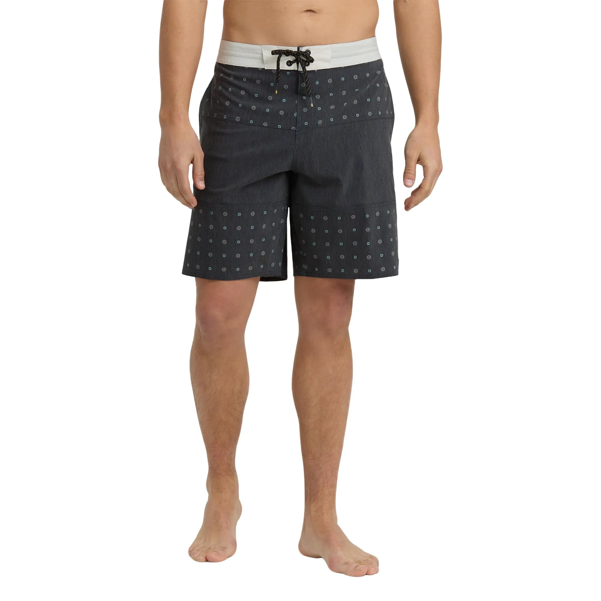 BILLABONG Men's Tribong Lo Tide 19" Boardshorts, Fixed Waist Surf Swim Quick Dry Trunks, Summer Beach Wear - Black