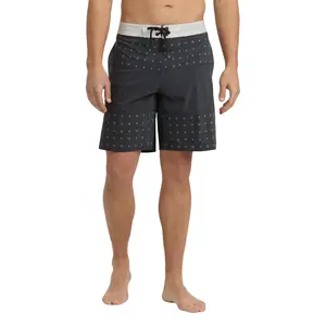 BILLABONG Men's Tribong Lo Tide 19" Boardshorts, Fixed Waist Surf Swim Quick Dry Trunks, Summer Beach Wear - Black