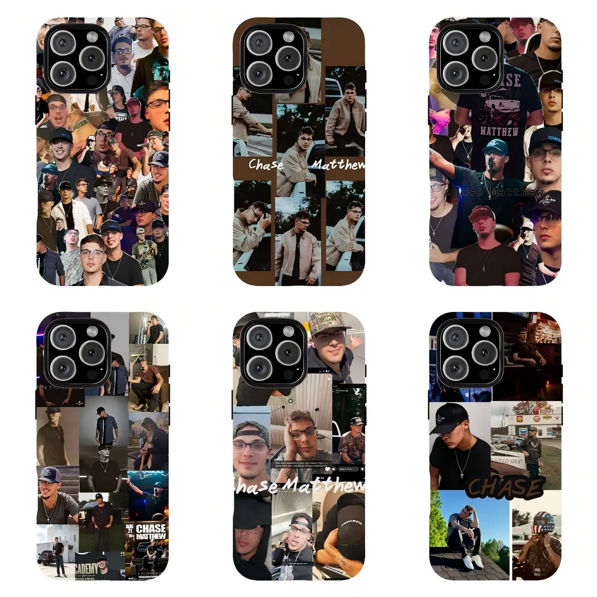 Chase Matthew Phone Case  Suitable for iPhone 11–17 Pro Max/Plus and Samsung Galaxy S23–25