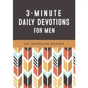 USED-3-Minute Daily Devotions for Men: 365 Encouraging Readings by Compiled by Barbour Staff (Paperback)