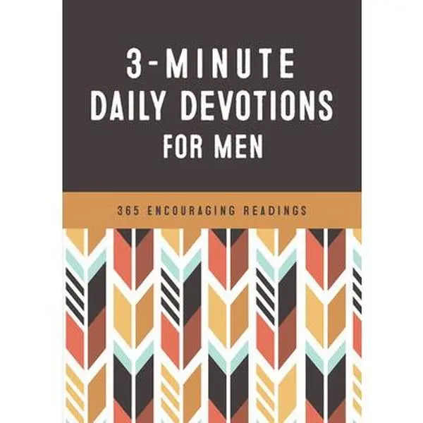 USED-3-Minute Daily Devotions for Men: 365 Encouraging Readings by Compiled by Barbour Staff (Paperback)