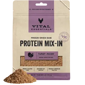 Freeze-Dried Protein Mix-In Turkey Recipe Ground Topper for Dogs