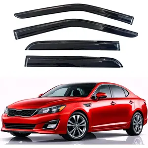 KPY Rain Guards Fit for 2011-2015 Kia Optima, Out-Channel Window Visors Vent Wind Deflectors 4PC, Car Accessories for 11-15 Optima