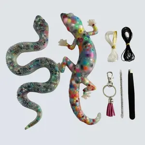 Glow in the Dark Reptiles and Amphibians Picky Pads NON Remelt Reptiles Lovers Anxiety Relief ADHD Relief Sensory Skin Picking Fidget Toy Relaxation Toy Med to Hard Challenge AGE 10+ Made in the USA Engaging Calming Activity