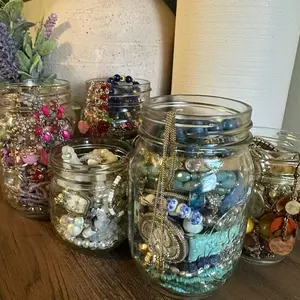Color Jewelry Jars!!!